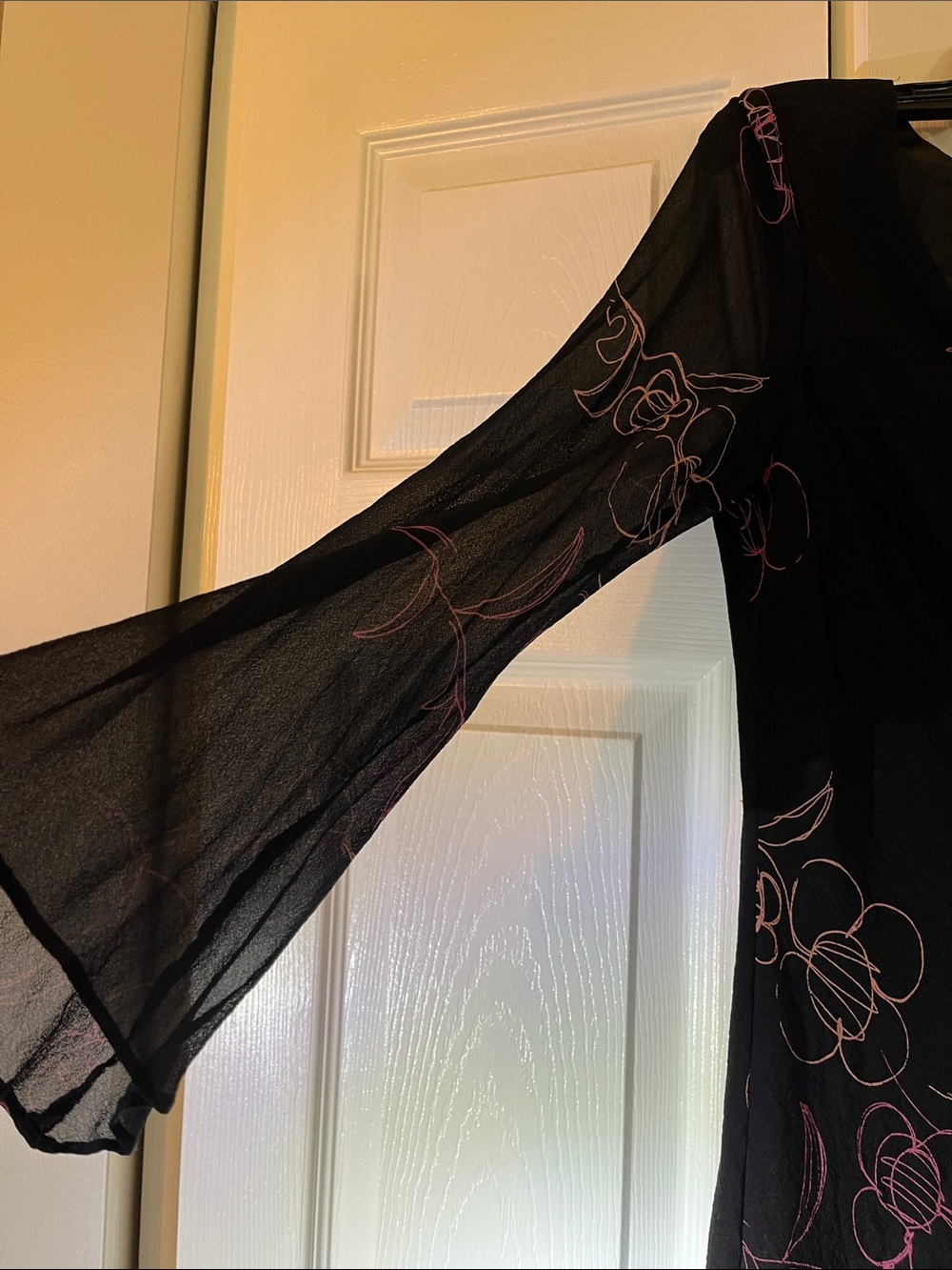 Jones New York Black Dress Layered Sheer - Picture 5 of 7